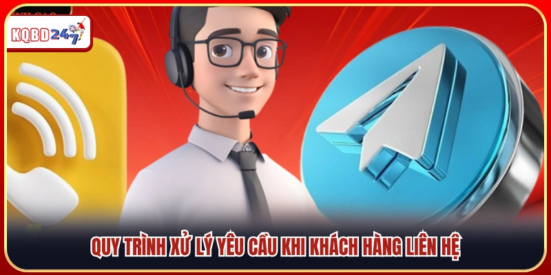 Các bước tiếp nhận và xử lý yêu cầu từ khách hàng